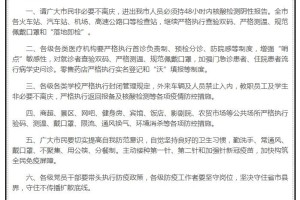 黑龙江省疫情最新通知，防控措施升级与市民应对指南