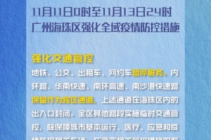 广州疫情最新通知，今日防控措施与市民应对指南