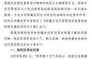 西藏自治区新型冠状病毒防控工作综述