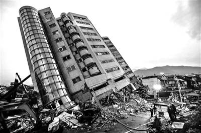 台湾地震倾斜大楼现在情况