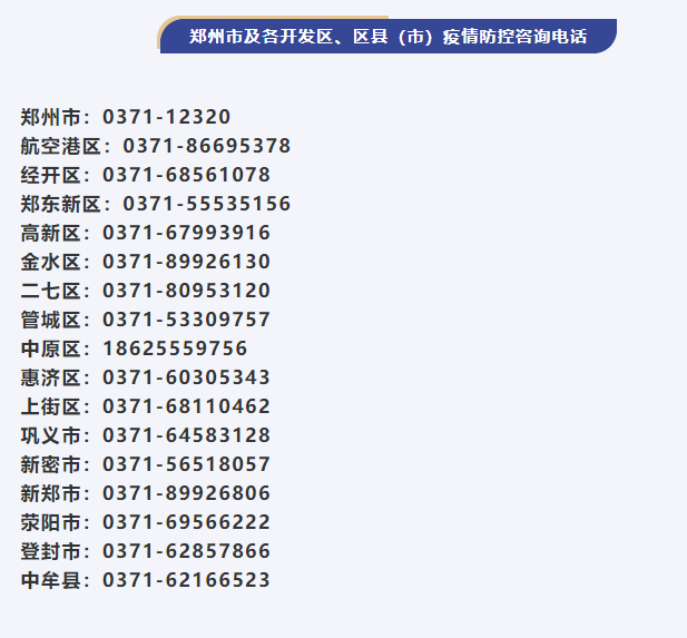 河南省疫情防控中心电话是多少？全面了解河南省疫情防控措施