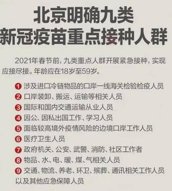 北京可接种的新冠疫苗种类及接种指南